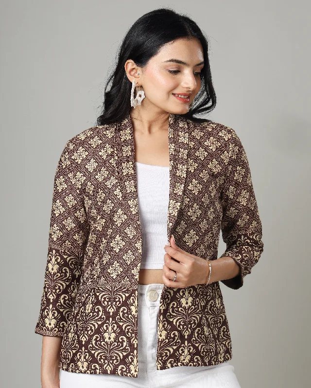 Upgrade for Less!Stylish And Cozy Pashmina Jacket For Women