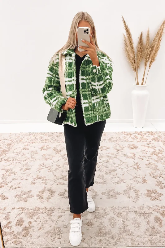 Get Ready to Save!Tobias Jacket Green