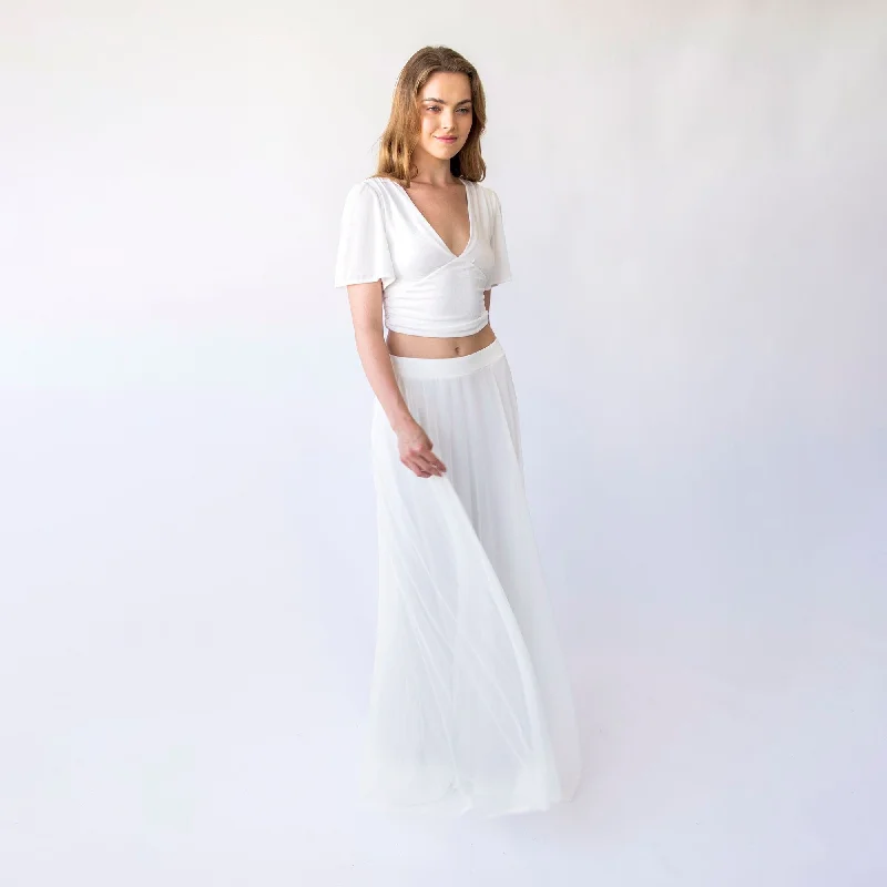 Limited Time Offer!Bridal set, skirt, top  #1446