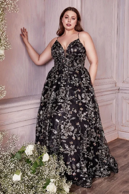 Huge Price Cuts Await!Cinderella Divine CB073C Plus Size Long Prom Dress