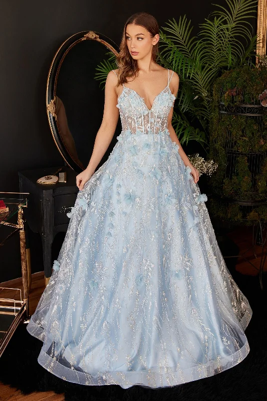 Score Huge Discounts Today!Cinderella Divine CB105 Spaghetti Strap Ball Gown
