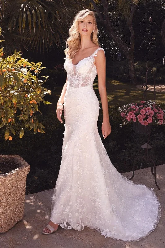 Buy One, Get One Free!Cinderella Divine TY01 Formal Off Shoulder Long Bridal Gown