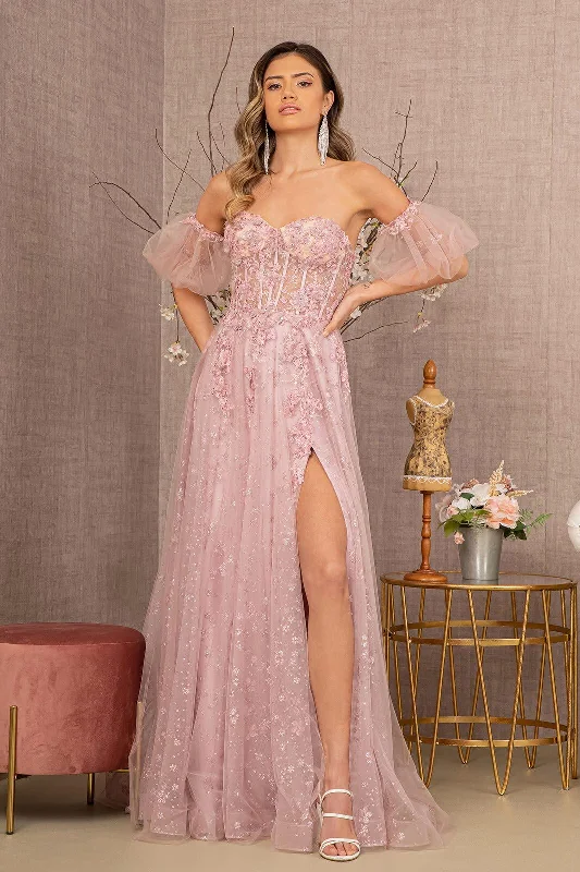 Shop Early, Save Big!Long Strapless A Line Prom Gown