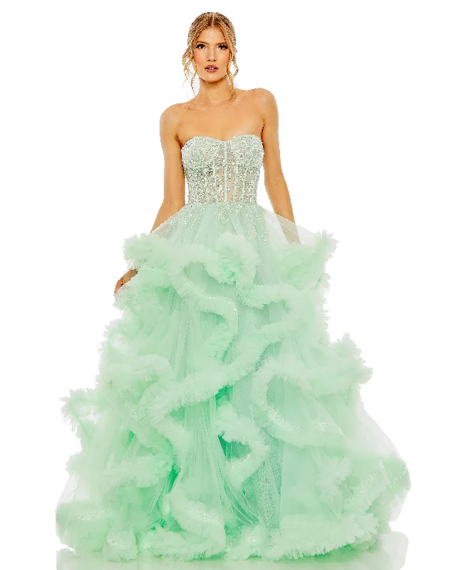Time to Save Big!Mac Duggal 20542 Prom Long Strapless Ball Gown