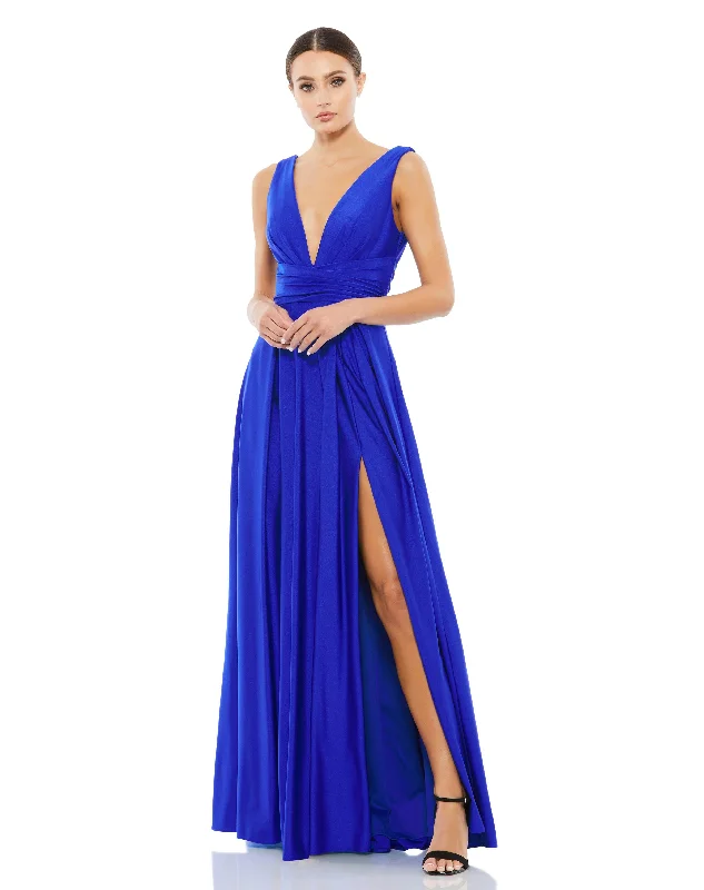 Score Big Savings Today!Mac Duggal 26578 Long Sleeveless Formal Prom Gown