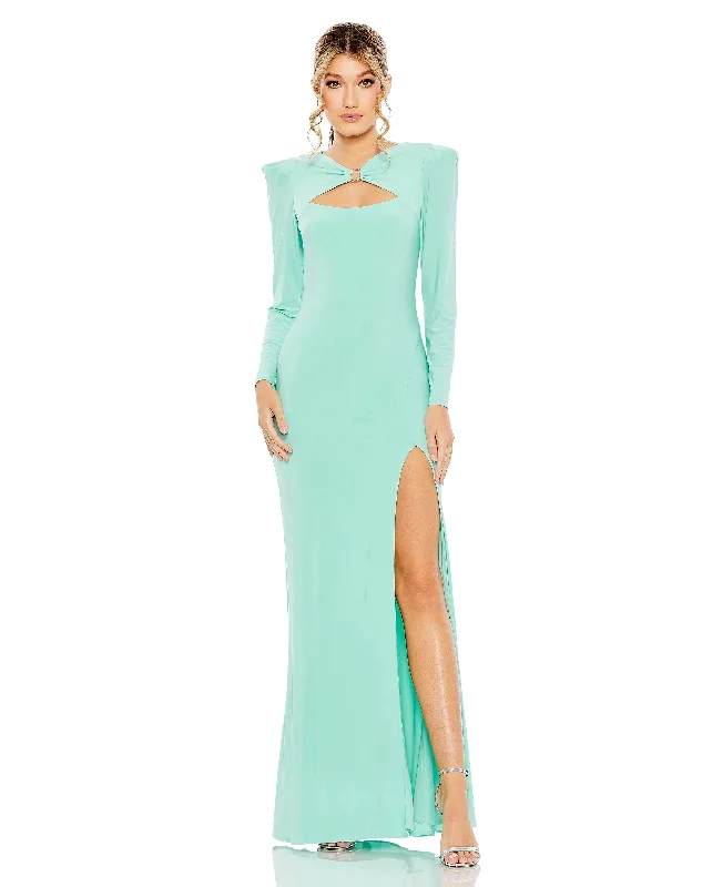 Get the Best for Less!Mac Duggal 42078 Long Sleeve Formal Evening Dress