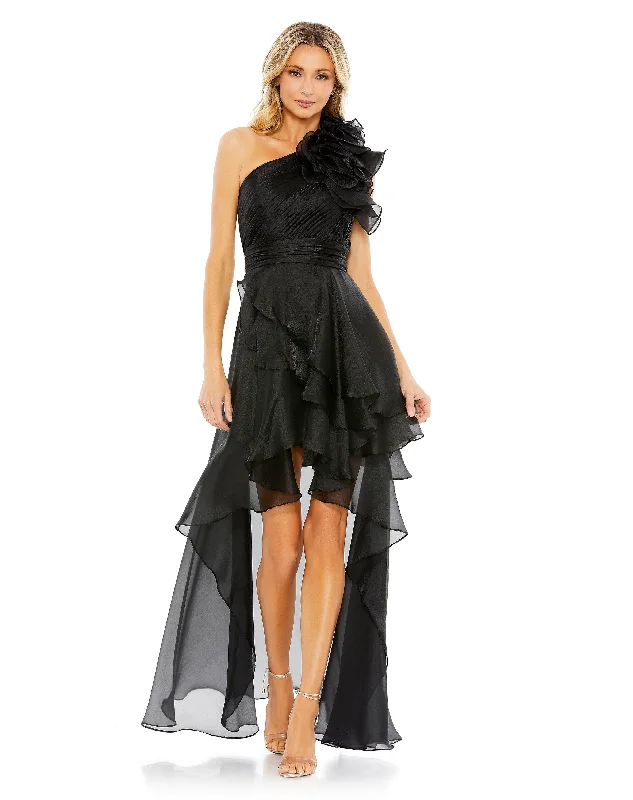 Time to Snag a Bargain!Mac Duggal 49527 High Low One Shoulder Prom Gown