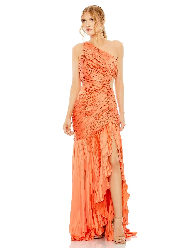 Time to Snag a Bargain!Mac Duggal 49683 Prom One Shoulder Long Dress