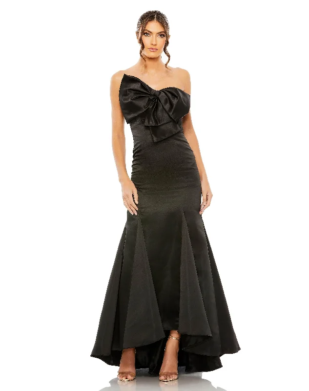 Save More Than Ever!Mac Duggal 49701 High Low Strapless Mermaid Prom Dress