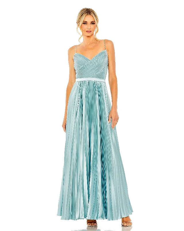 Bigger Savings, Better Shopping!Mac Duggal 49715 Prom Long Spaghetti Strap Formal Dress