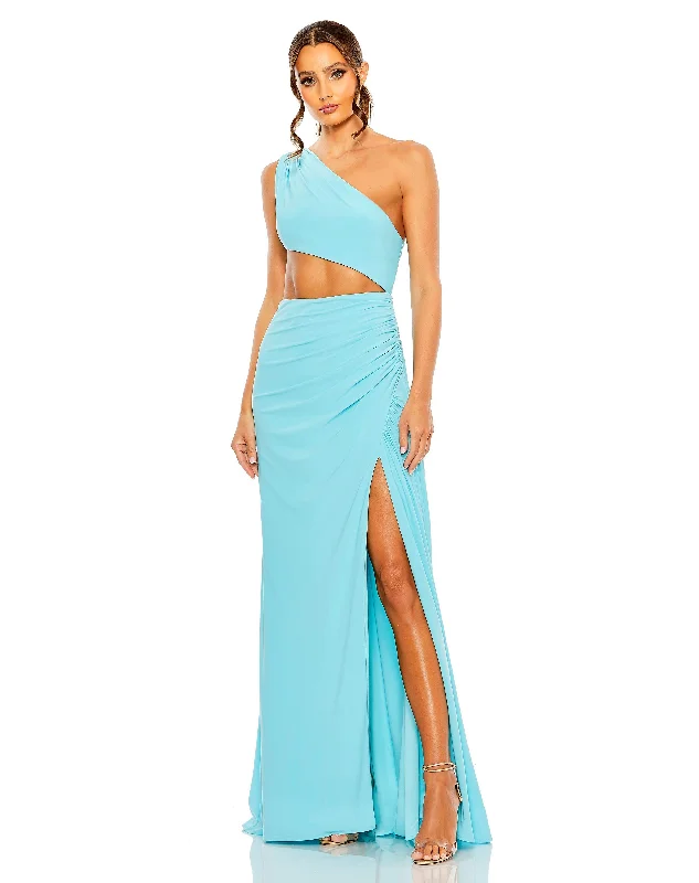Save More with Every Purchase!Mac Duggal 55975 Prom Long One Shoulder Formal Gown