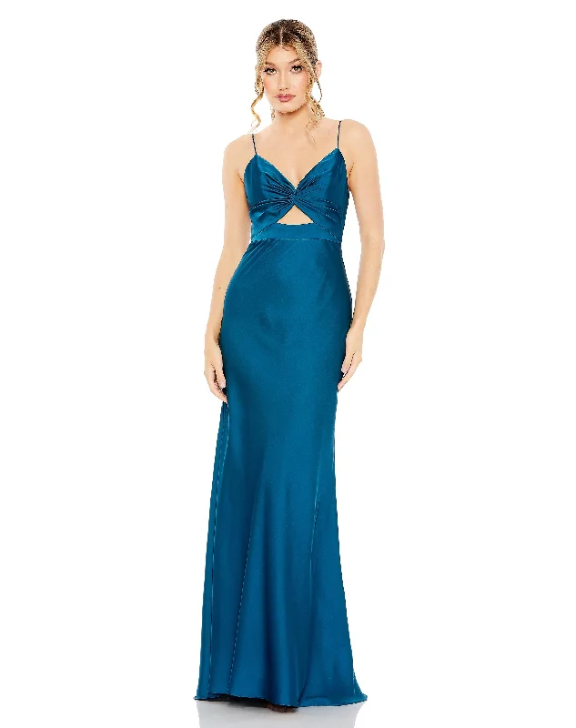 The Sale You’ve Been Waiting For!Mac Duggal 68347 Long Spaghetti Strap Prom Dress