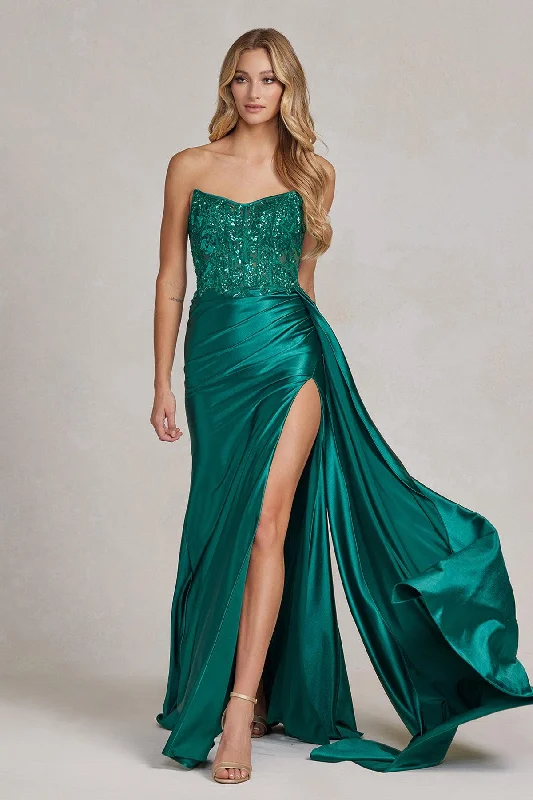 Don't Miss Out!Nox Anabel E1174 Long Strapless Sexy Prom Dress