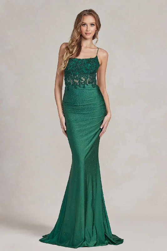 Biggest Sale of the Season!Nox Anabel E1186 Prom Sexy Fitted Long Gown