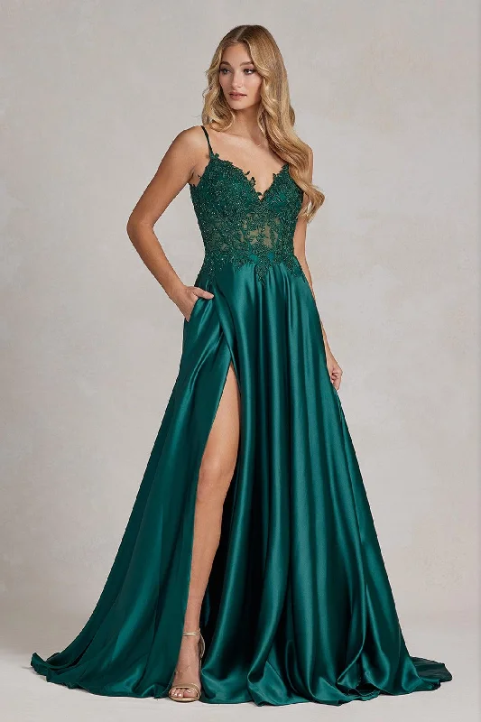 Shop Smart, Save Big!Nox Anabel K1121 Prom Long Sexy Slit Formal Dress
