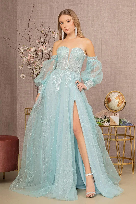 Sale Alert – Get Ready to Shop!Prom Long Sequin Glitter Gown