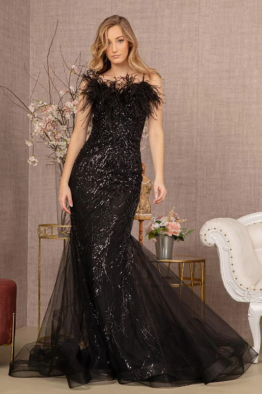 Special Offer – Act Fast!Prom Long Spaghetti Strap Trumpet Gown