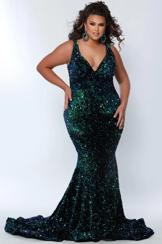 Huge Price Cuts Await!Sydneys Closet JK2308 Prom Plus Size Long Formal Dress
