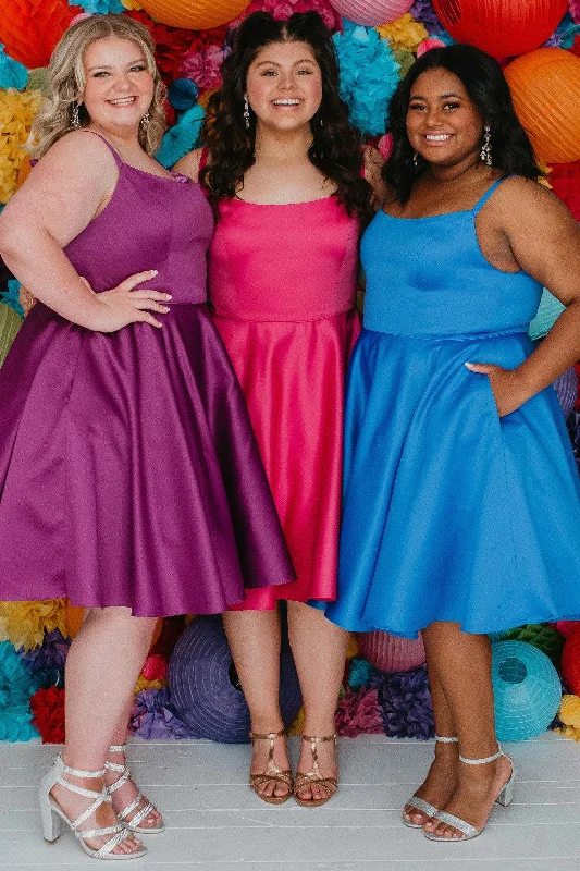 Buy More, Save More!Sydneys Closet SC8115 Prom Short Plus Size Homecoming Dress