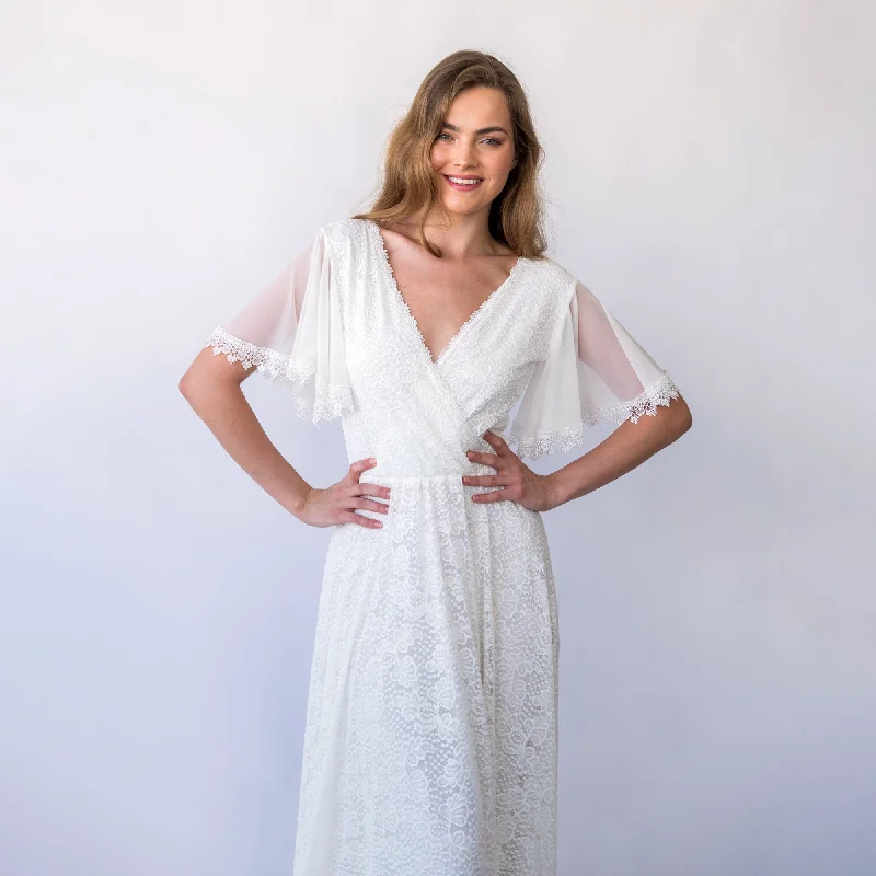 Snag the Best Prices Now!Open Back Wedding Dress #1464