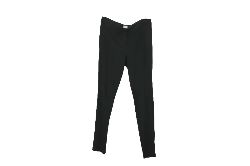 Shop the Hottest Deals!Armani Straight Leg Pants in Black Polyester