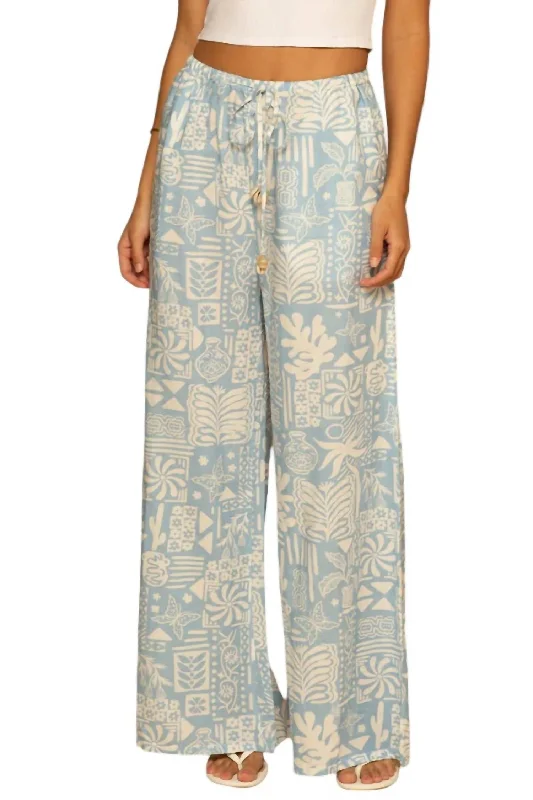 Great Deals, Just for You!Beaded Beach Pant In Caribbean