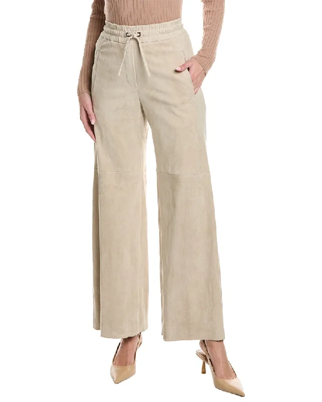 Crazy Discounts Inside!Brunello Cucinelli Leather Pant