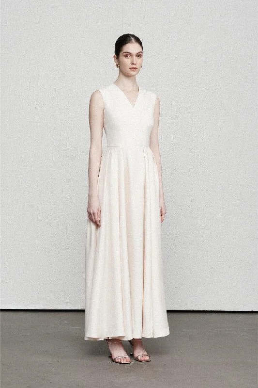 New Discounts Just Dropped!Camila A-line V-Neck Modal Maxi Dress