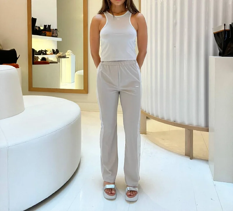 Exclusive Deals Just for You!Color Blocked Pants In Grey/beige