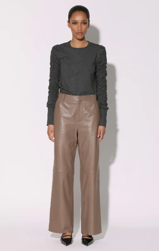 Your Wallet Will Thank You!Cyrus Pant, Cedar - Leather