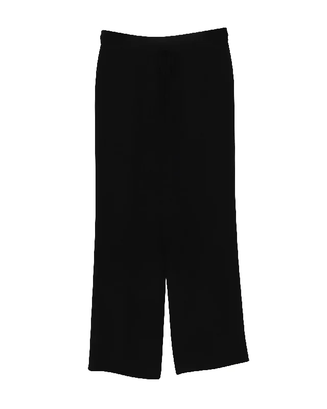 Today Only – Don’t Miss It!Diane Von Furstenberg Crepe Trousers in Black Triacetate