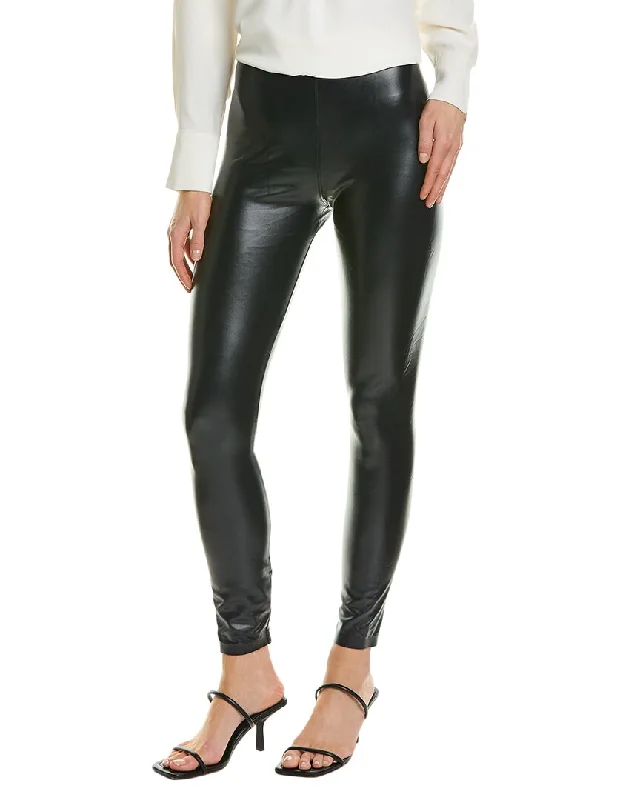 Only a Few Left – Order Now!HUE Leatherette High-Rise Legging
