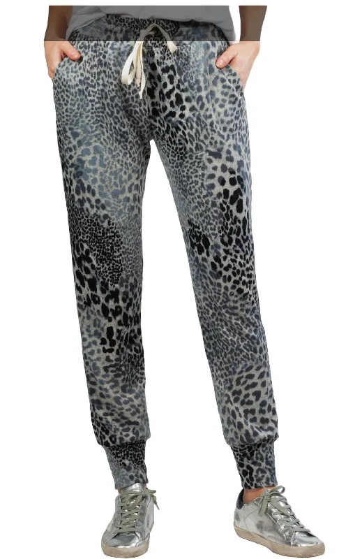 Your Best Deals Are Here!Leopard Print Jogger In Khaki