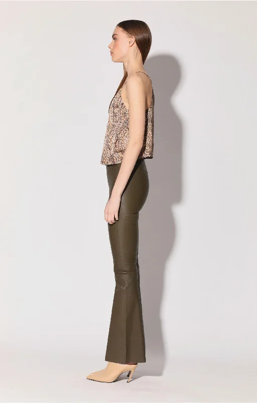 Time to Save Big!Lexie Pant, Moss - Stretch Leather