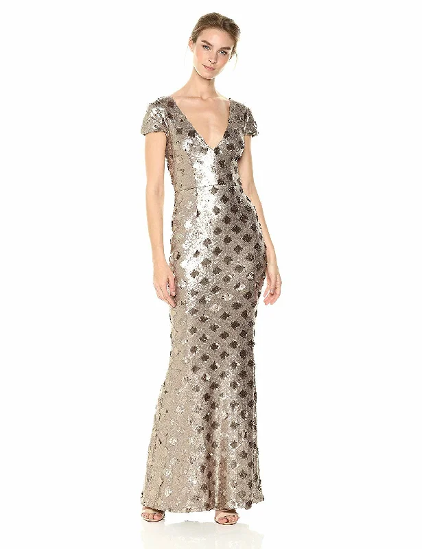 Unbeatable Prices!DRESS THE POPULATION-LINA GOWN