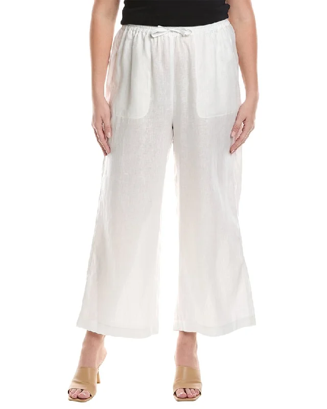 The Best Sale of the Year!Marina Rinaldi Plus Rapido Linen Trouser