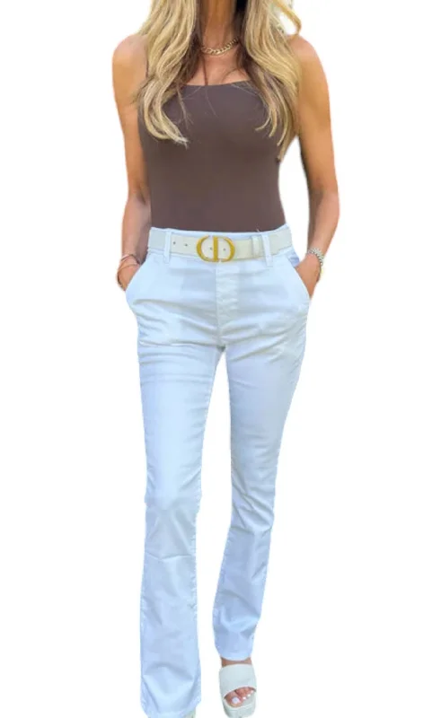 Limited Edition, Limited Price!Nansi Pants In White Check