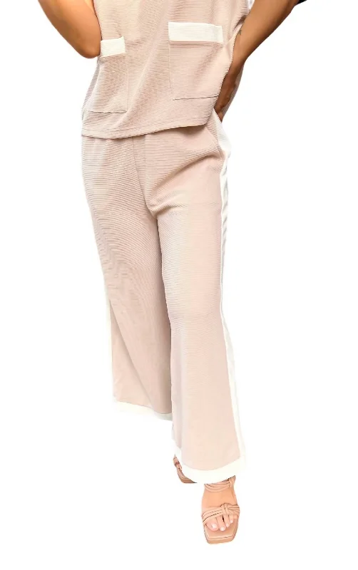 Huge Price Cuts Await!One To Beat Pants In Beige