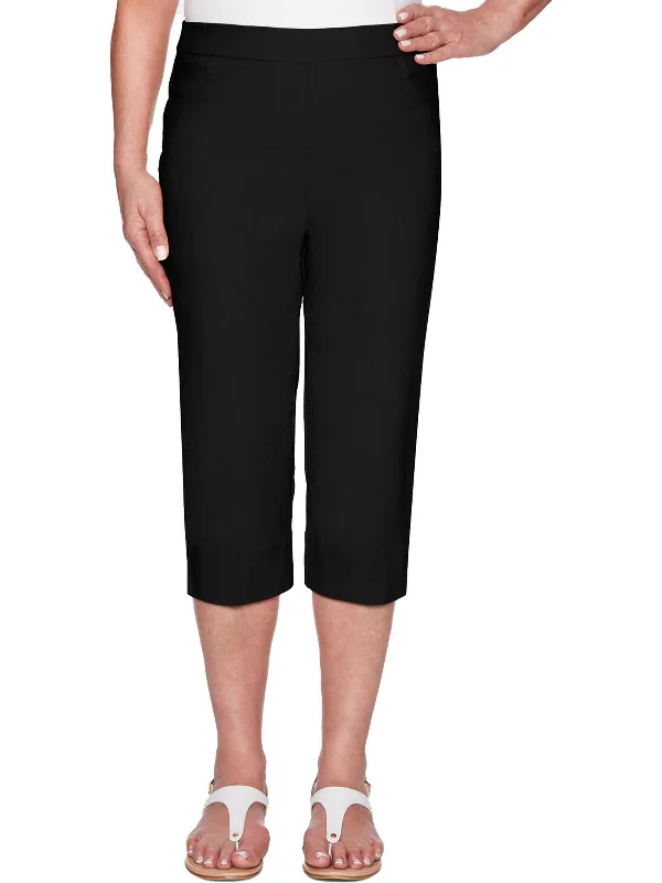 Enjoy Huge Discounts Now!Petites Womens Slim Modern Fit Capri Pants