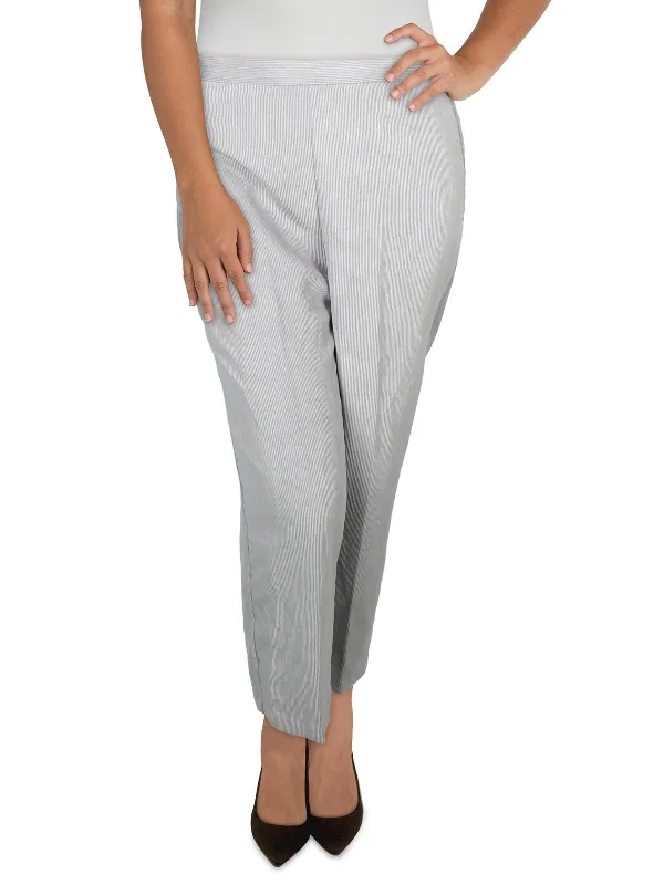 Biggest Sale of the Season!Petites Womens Textured Pockets Dress Pants