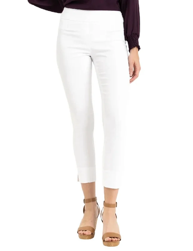 Special Offer – Act Fast!Pull On Ankle Pant In White