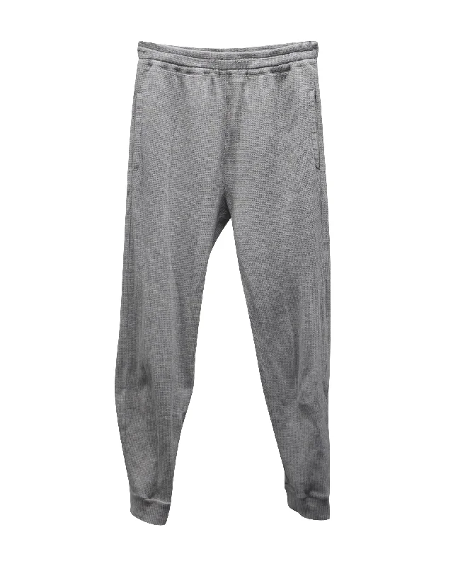 Special Discounts Inside!Reformation Berkeley Waffle Pants in Grey Cotton
