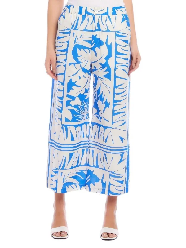 Buy More, Save More!Rylie Cropped Pants In Blue