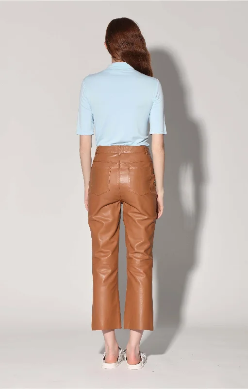 Get Ready to Save!Selma Pant, Camel - Leather