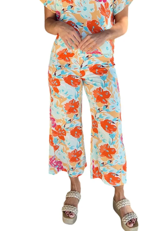 Get More for Less!Spritz Pants In Orange Floral