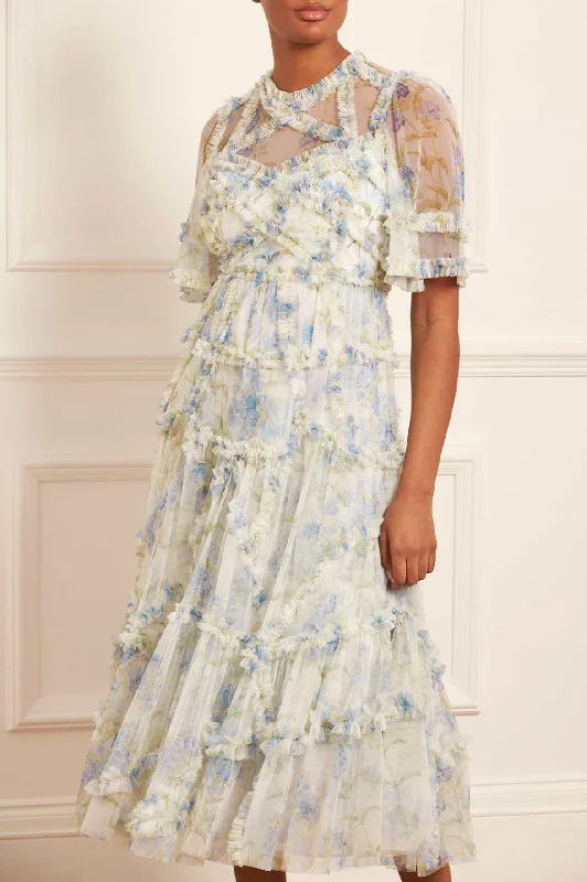 Get It Before It’s Gone!Summer Posy Short Sleeve Ballerina Dress