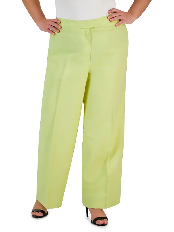 Find the Best Deals Here!Womens High Rise Stretch Wide Leg Pants