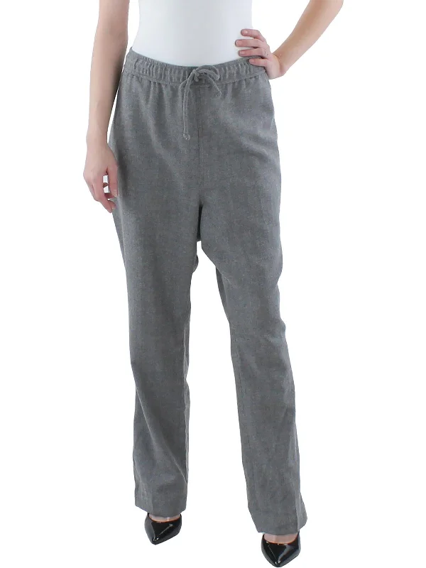 Exclusive Savings This Week!Womens Wool Blend Herringbone Trouser Pants