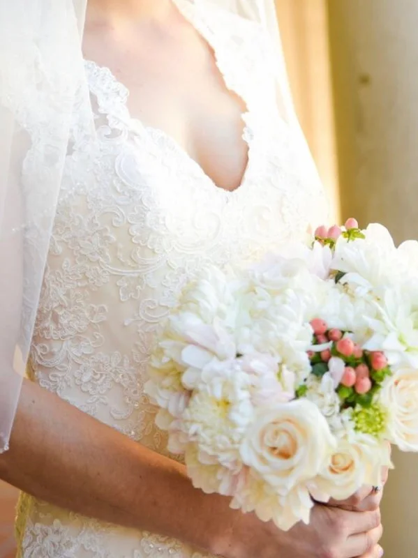 Save More Than Ever!Allure Bridals Ivory Gold Lace