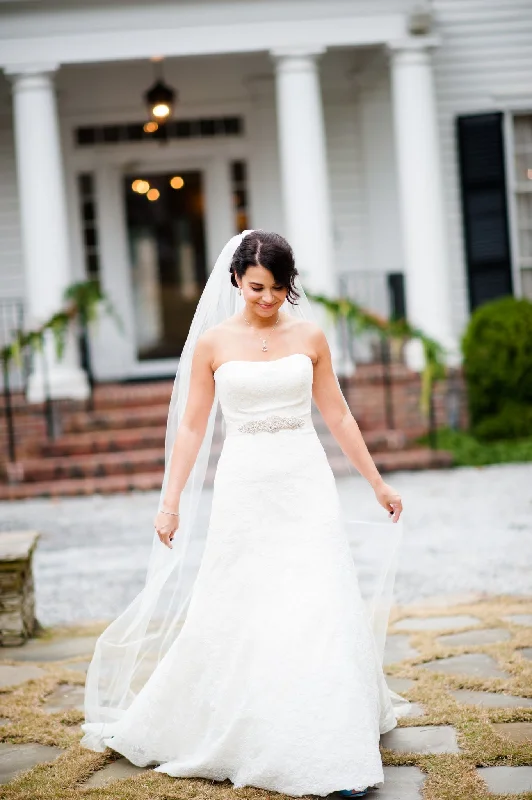 Bigger Savings, Better Shopping!Allure Bridals Strapless Lace Sweetheart A-Line